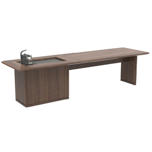 Black walnut wood new Chinese style minimalist solid wood tea table