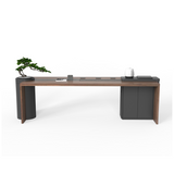 Modern minimalist and personalized solid wood tea table