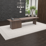 Black walnut wood new Chinese style minimalist solid wood tea table