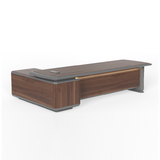 Luxury solid wood CEO's office desk, modern desk